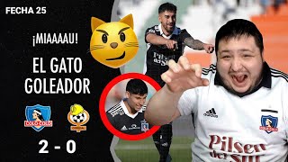 COBRESAL 0 VS 2 COLOCOLO 🤟  REACCIONES DE UN HINCHA ALBO ⚪⚫  Fecha 25 [upl. by Dot250]