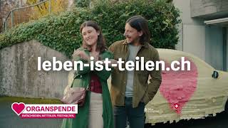 «Nicht vergessen Organspende regeln» Werbespot 2022 Bundesamt für Gesundheit [upl. by Stock]