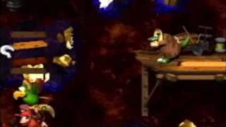 Donkey Kong Country 2  102 Walkthrough Part 12  Squawkss Shaft [upl. by Kriss143]