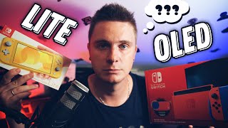 Что Выбрать Nintendo Switch Lite Или Nintendo Switch OLED [upl. by Ahseina]