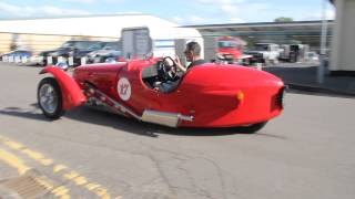 Buckland B3 MK2 morgan eating 3 wheeler fast start [upl. by Gipps766]