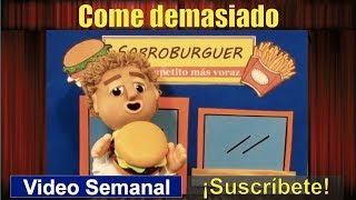 El niño gordito 86  Cuidemos la alimentación por salud [upl. by Nnylaf]