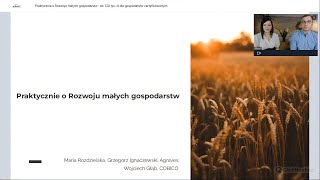 Praktycznie o Rozwoju małych gospodarstw [upl. by Vasos]