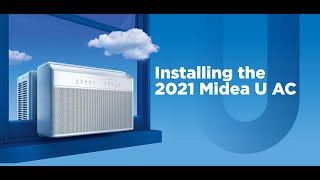 How to Install the 2021 Midea U Air Conditioner in your Home [upl. by Cordey]