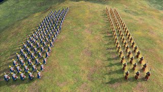 100 Janissary vs 60 Streltsy  Age of Empires 4 [upl. by Pablo67]