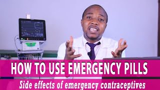 HOW TO TAKE EMERGENCY PILLS side effects POSTINOR MORNING AFTER PILLS PLAN B BACK UP REVOKE 15 [upl. by Admama133]