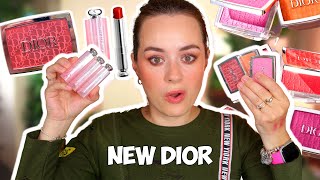 NEW DIOR Rosewood Blush amp Warm Beige Lip Glow Balm What You Need to Know [upl. by Swan]