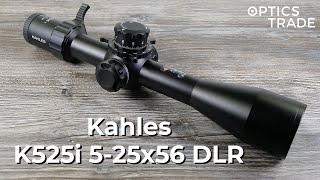 Kahles K525i 525x56 DLR Rifle Scope Review  Optics Trade Review [upl. by Bainter]