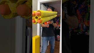 NERF WAR CLONES Bazooka Battle [upl. by Julienne459]