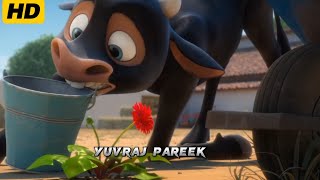 Ferdinand movie explain in Hindi 😱 animeted movie explain in Hindi animation viral video cartoon [upl. by Dennett159]