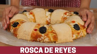 Rosca de Reyes  Como Hacer Rosca de Reyes Casera Muy Esponjosa y Sabrosa [upl. by Buhler]