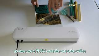 Precision Foil Pro  The Ultimate 2 in 1 Laminator amp Foil Applicator 2023 [upl. by Annoid]