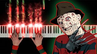 Freddy Krueger Theme Song Piano Version [upl. by Rabkin204]