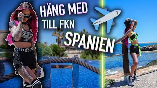 FLYGER TILL SPANIEN  VLOGG  Resan dit [upl. by Fablan118]