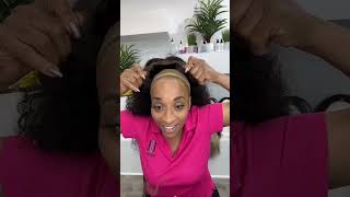 How to Install Frontal Lace Wig using BoldHoldMaxx Waterproof wigglue Glue 💦 [upl. by Barbee]