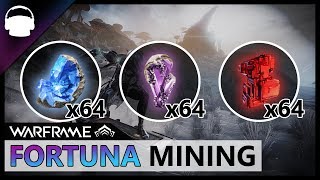 MAX Mining in Fortuna  How To Farm Amarast Zodian Thyst etc Tips amp Strategies  Warframe 2018 [upl. by Ytrebil560]