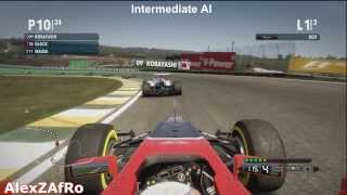 F1 2012  Difficulty Comparison [upl. by Lore]