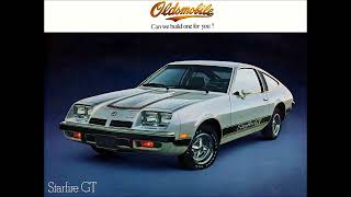 1976 Oldsmobile Starfire radio spot [upl. by Cailly]