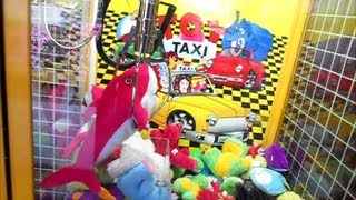 Clean Sweep amp Toy Taxi Claw Machine Wins [upl. by Korella]