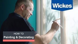 How to Paint Interior Woodwork with Wickes [upl. by Artinek]