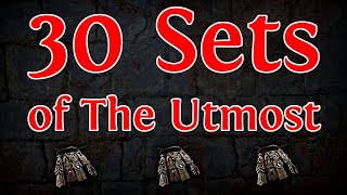 Creating 30 Sets of the Utmost  The CRAZY New Amulet is Back for More  Path of Exile 324 [upl. by Atsirk]