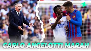 Konflik Antara Ancelotti Dan Gerard Pique  Ancelotti Marah Usai El Clasico [upl. by Sinnard]