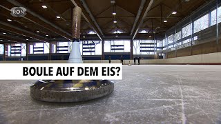 Unser Reporter testet Eisstockschießen  RON TV [upl. by Ogden411]