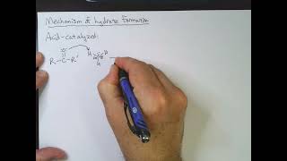 Chem 12B Chapter 19 Lecture 3 Hydrate Hemiacetal and Acetal Formation [upl. by Adama103]