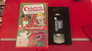 Opening And Closing To Children’s Favourites A Christmas Treasure 2004 VHS Side Label 580 [upl. by Harvey]