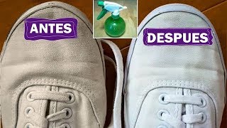 Aplicale esto a tus zapatillas y quedarán como nuevas [upl. by Nordek]