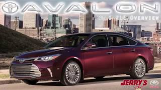 2018 Toyota Avalon XLE Overview [upl. by Latsyrd]