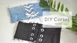 DIY Corset Belt  Easy amp Quick [upl. by Harewood]