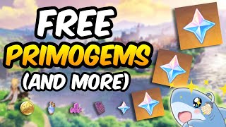 Do this for FREE PRIMOGEMS Genshin Impact Code Web Event and More [upl. by Attennaej797]