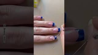 nail art at home nailart nailtutorial Amazing nailtop [upl. by Akire]