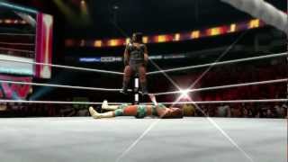 Kharma hits her finisher in WWE 13 Official [upl. by Riaj462]