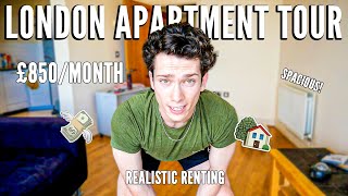 My LONDON Apartment Tour🏡 What £850Month Rent In London gets you [upl. by Rollecnahc]