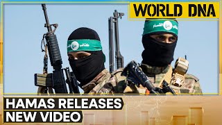 IsraelPalestine war Hamas releases video which shows militants firing mortars  World DNA [upl. by Ognimod]