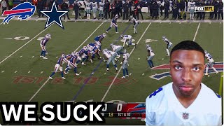 Cowboys Fan Reaction to Buffalo Bills vs Dallas Cowboys Game Highlights  NFL 2023 Week 15 [upl. by Lyreb]