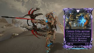 4 Million slash Cernos Prime with GodRoll Riven [upl. by Melisenda]