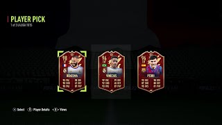 CRAZY LA LIGA TOTS FUT CHAMPIONS REWARDS FIFA22 ULTIMATE TEAM [upl. by Adiana]