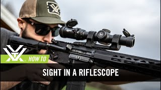 How to sight in a riflescope [upl. by Assyl]