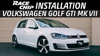 VW Golf GTI RaceChip Tuning Installation  Golf R  Audi S3 [upl. by Pasol]