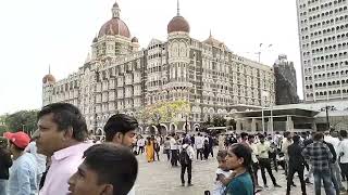 Taj hotel ♥️Mumbai and 🤗 gate off India a🥰 jao ghumne I love Mumbai ♥️ [upl. by Langer528]