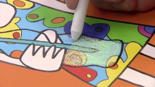 Art Attack  Technique du verre  Sur Disney Junior  VF [upl. by Ajoop]