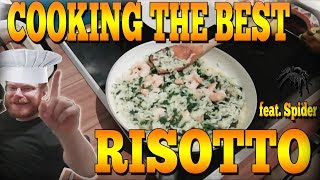 TOMMY AND LISA COOK GORDON RAMSAY STYLE OUR SPECIAL RISOTTO RECIPE  Cooking with TommyKay [upl. by Merat691]