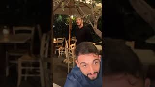 VIDEO  Stefano De Martino compleanno da Concettina ai Tre Santi con Michele Franzese [upl. by Macnamara]