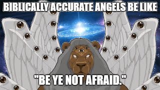 Biblically Accurate Angels Memes  Be Not Afraid Memes V2 [upl. by Ayoj]