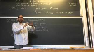 Cours de thermodynamique n°14  Etienne Parizot  CPEI  Univ Paris Diderot [upl. by Bridgid]