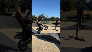 Dirt bike on the pump track [upl. by Tra]