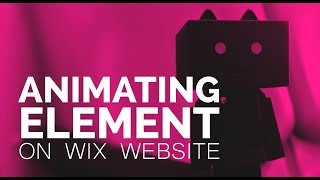 Animating Elements on Wix Website  Feature 3 [upl. by Attevaj]